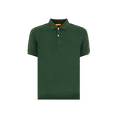 Suns Green Cotton Polo Shirt